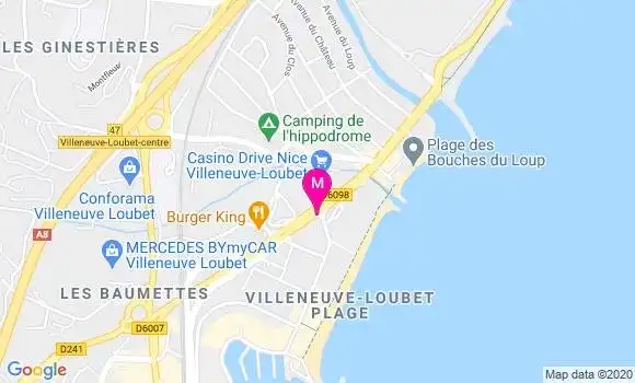 Localisation Dr Jean Jacques Benassayag