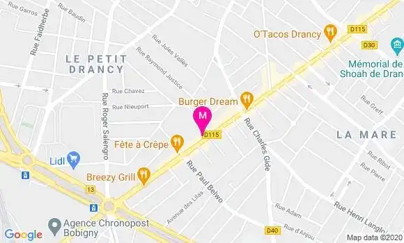 Localisation Dr Michel Grimbert