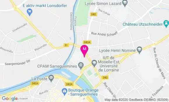 Localisation Dr Francois Legrand