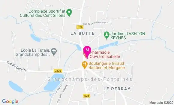 Localisation Dr Helene Alix