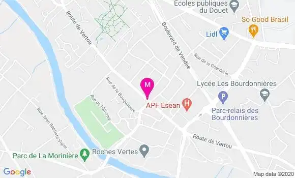 Localisation Dr Didier Vincent