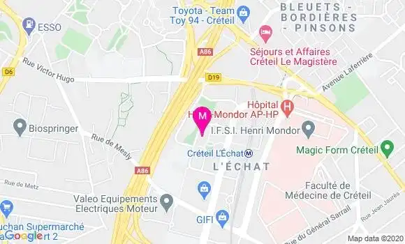 Localisation Dr Sara Bourdeau