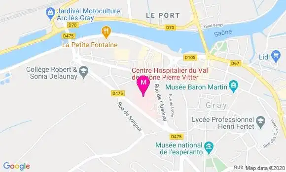 Localisation Dr Gerard Assouline