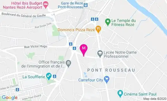 Localisation Dr Nicolas Prezelin