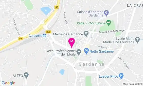 Localisation Dr Isabelle Pinelli Danoy