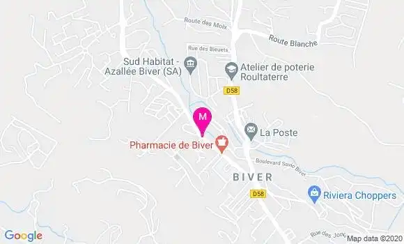 Localisation Dr Hakim Bazine
