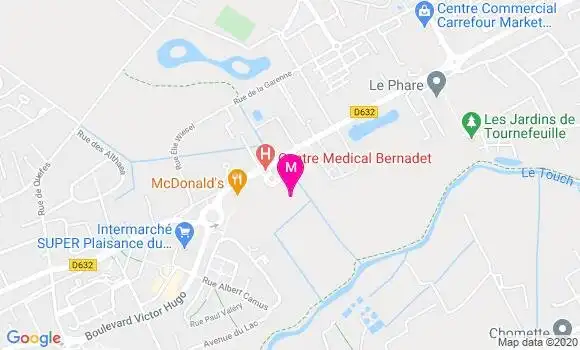 Localisation Dr Sophie Peiffer
