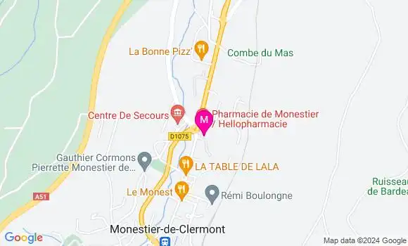 Localisation Dr Adèle Montpied