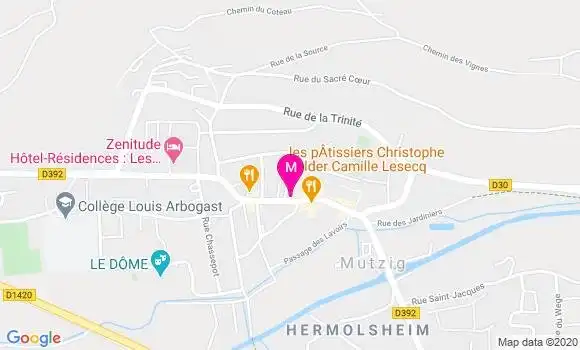 Localisation Dr Natalia Marechaud