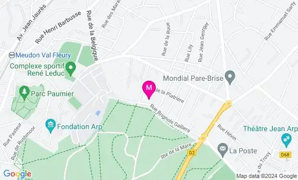 Localisation Dr Rodolphe Le Paillier