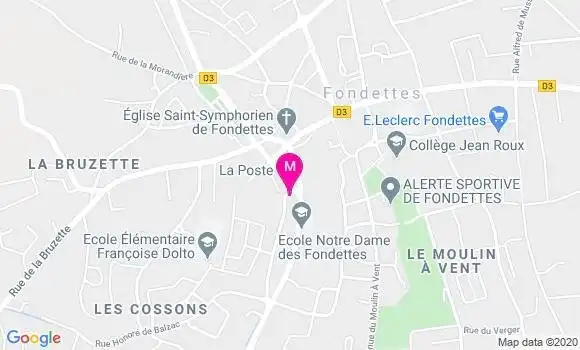Localisation Dr Luc Bertrand