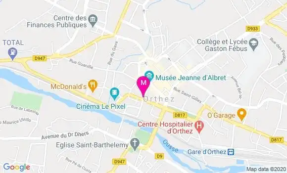 Localisation Dr Vanessa Romain