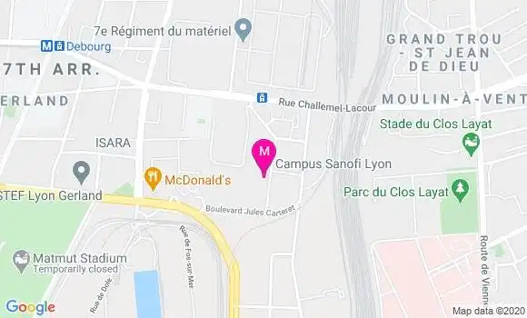 Localisation Dr Regis Verdier