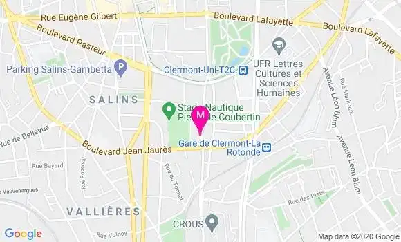 Localisation Dr Isabelle Leclercq