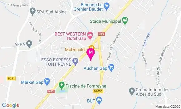 Localisation Dr Sandrine Pelsy