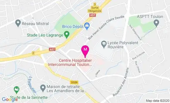 Localisation Dr Frederic Labarthe