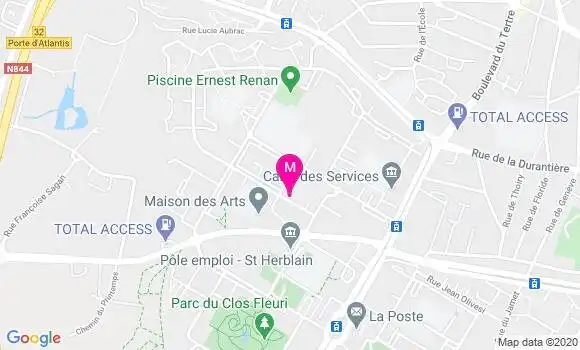 Localisation Dr Lucile Clautour