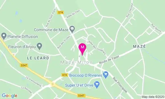 Localisation Dr Lucile Quarantin