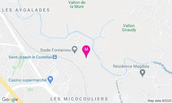 Localisation Dr Marion Zami