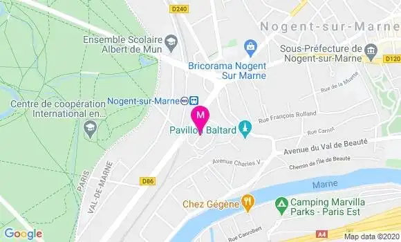 Localisation Dr Xavier Donath