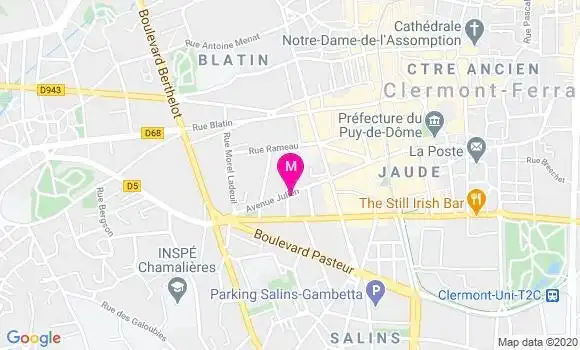 Localisation Dr Isabelle Potocki Petit