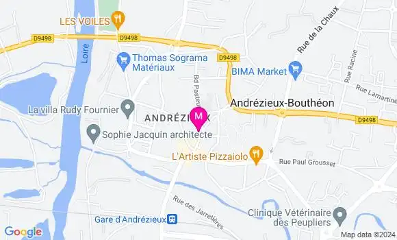 Localisation Dr Sylvain Coste