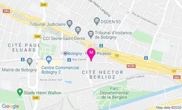 Localisation Dr Fernand Giffa