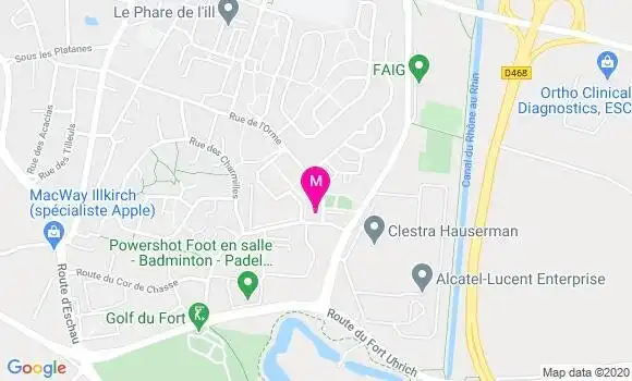 Localisation Dr Emmanuelle Lave
