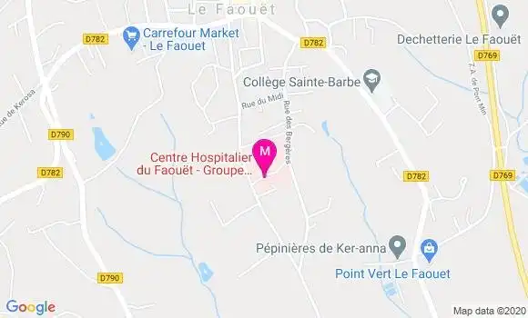 Localisation Dr Pascal Le Floc