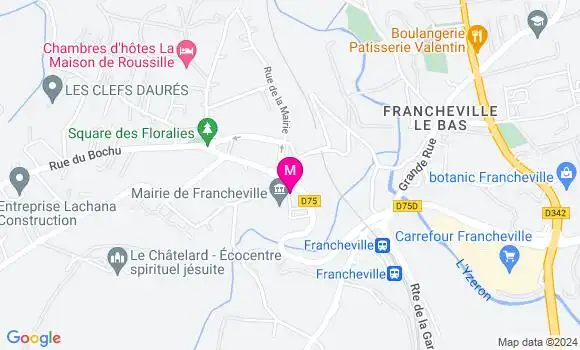 Localisation Dr Michael Claret