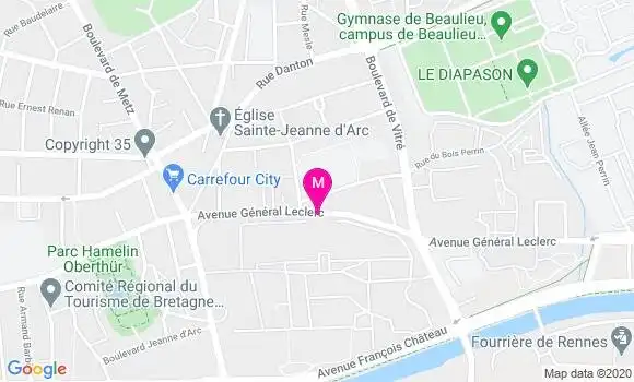 Localisation Dr Guillaume Galinand