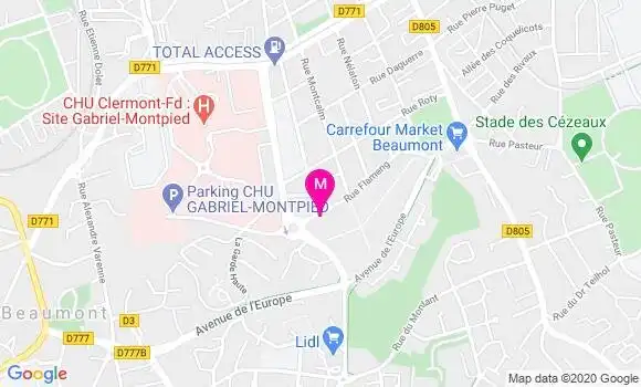 Localisation Dr Alexandre Dupre
