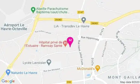Localisation Dr Philippe Stell