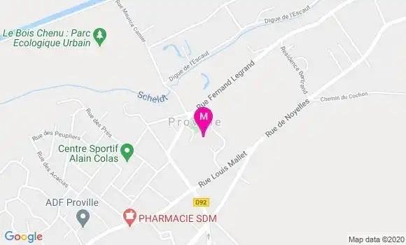 Localisation Dr Laetitia Tilmant