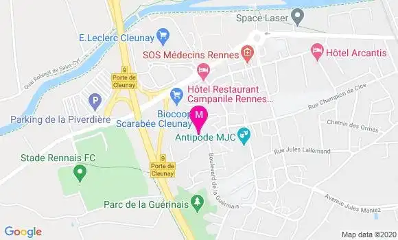 Localisation Dr Hasmik Milleville