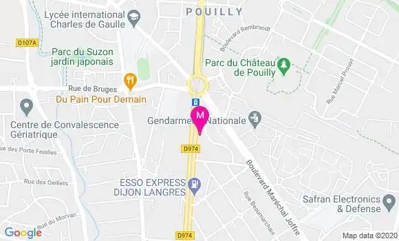 Localisation Dr Elena Mot