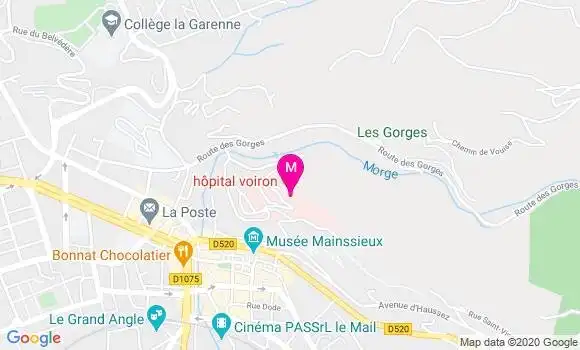 Localisation Dr Romain Riboud