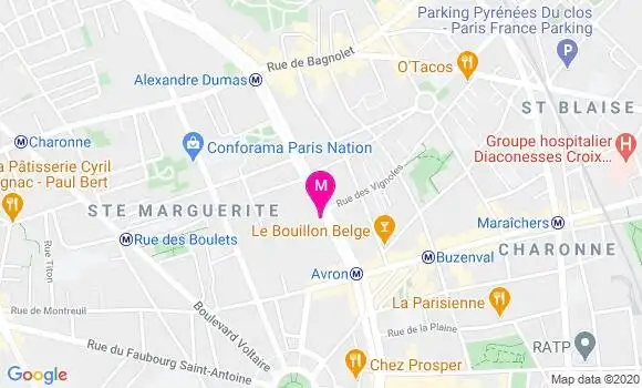 Localisation Dr Hadrien Gilot