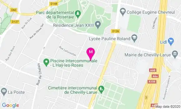 Localisation Dr Nadoua Bellar Charidine