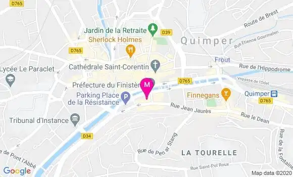 Localisation Dr Daniel Gloaguen