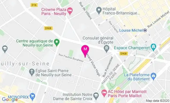 Localisation Dr Adeline Helloco