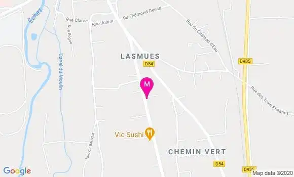 Localisation Dr Christophe Garcon