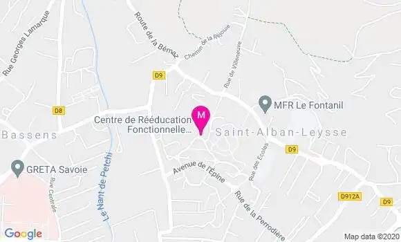 Localisation Dr Mohamed Badache
