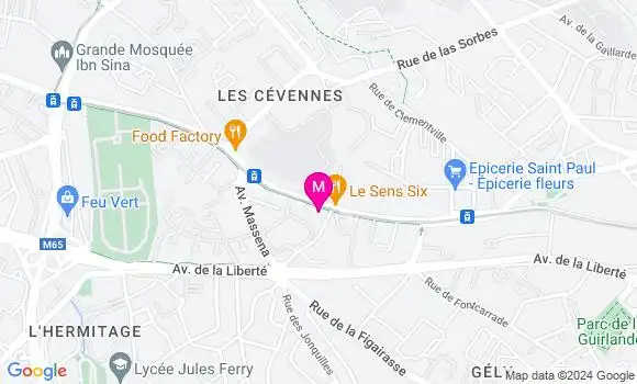 Localisation Dr Françoise Laveau