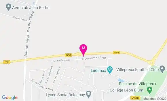 Localisation Dr Aude Laffitte