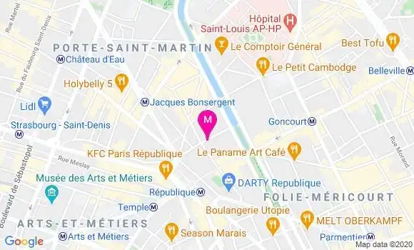 Localisation Dr Sara Leder