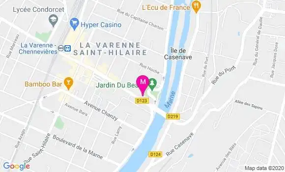 Localisation Dr Cecile Poilroux