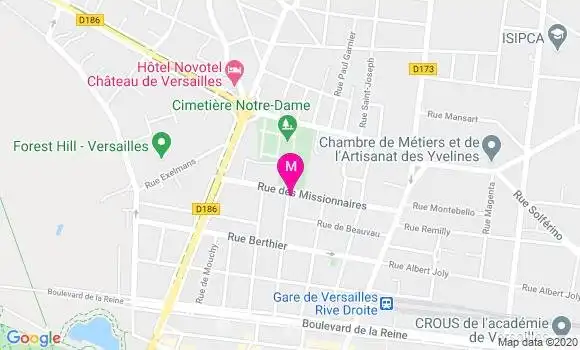 Localisation Dr Marie Castaigne Terryn