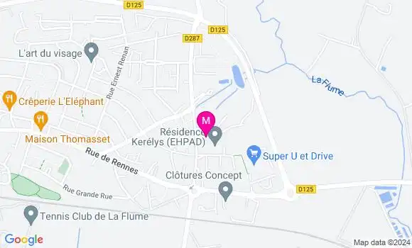 Localisation Dr Cécile Garnier Mathieu