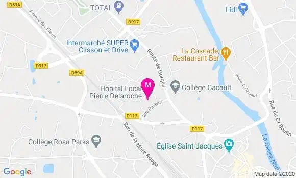 Localisation Dr Marion Bazile